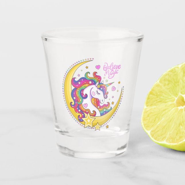 Unicorn Verre de tir magique (Devant)