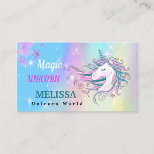 Unicorn-Visitenkarte Visitenkarte