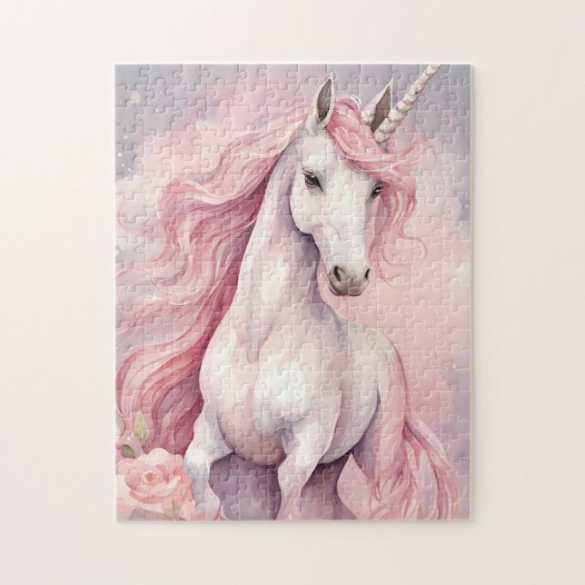 Unicorn Wall Clock (Vertikal)