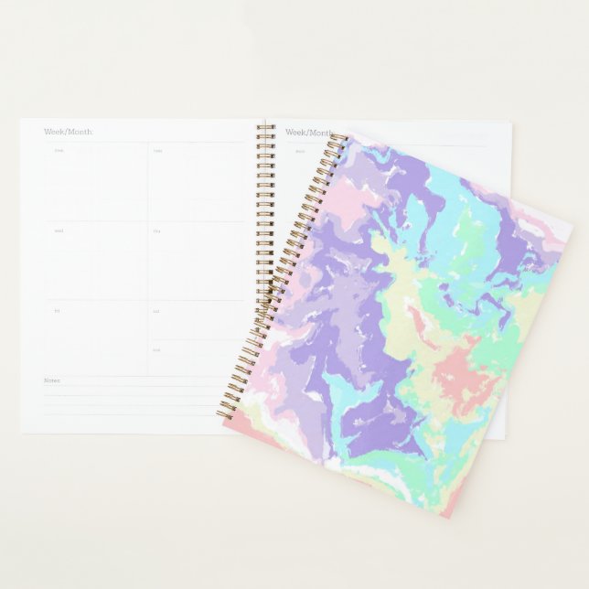 Unicorn Wasserfarbenpasten Planer (Anzeige)
