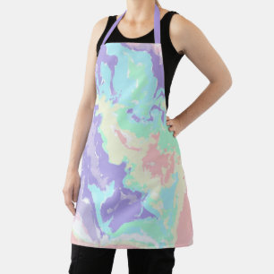 Unicorn Wasserfarbenpasten Schürze