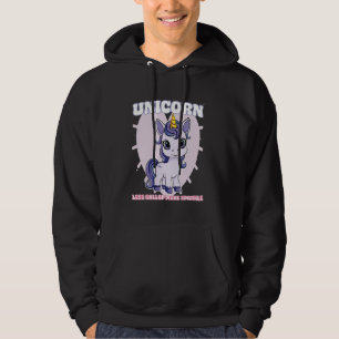 Unicorn weniger Gallop Frische Pasta machen Hoodie