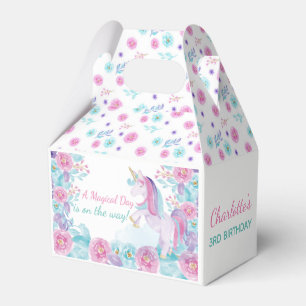 Unicornbevorzugungskasten, magisches geschenkschachtel