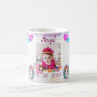 Unicorne - 1er anniversaire de fête Mug Souvenir
