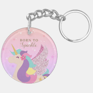 Unicorne arc-en-ciel née de Sparkle Cute