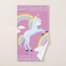 Unicorne arc-en-ciel personnalisée