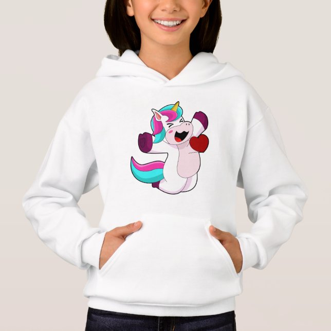 Unicorne avec coeur (Devant)