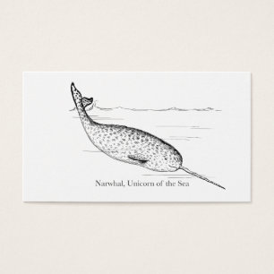 Unicorne de baleine de Narwhal de la mer
