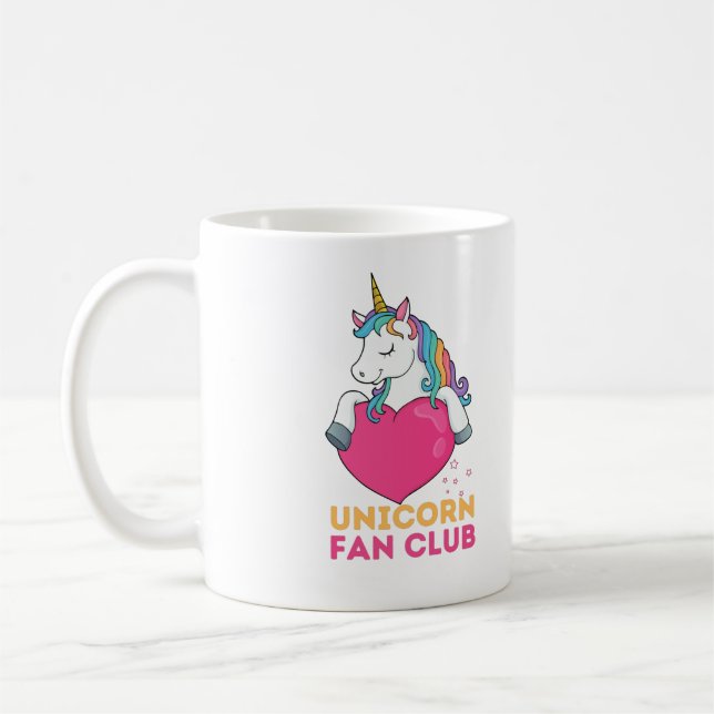 unicorne fan club Mug (Gauche)