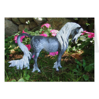 Unicorne gris appliqué