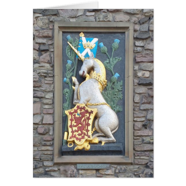 Unicorne, Holyrood Palace (Devant)