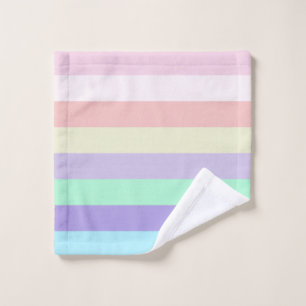 Unicorne Pastel Couleurs rayures
