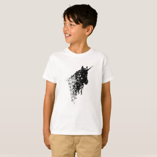 Unicornentwurf Weiß scherzt T - Shirt