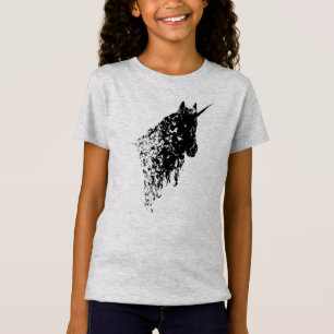 Unicornentwurf Weiß scherzt T - Shirt