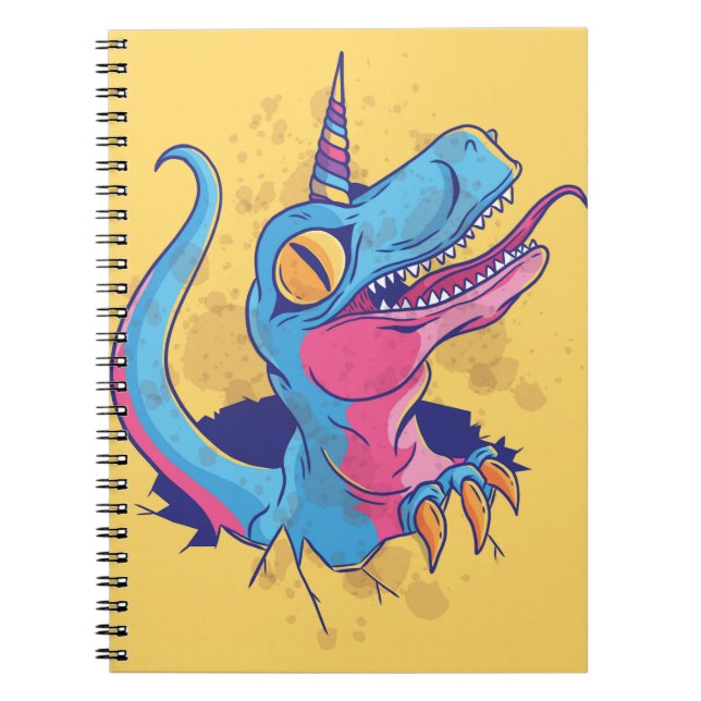 Unicornisaurus Notizblock (Vorderseite)