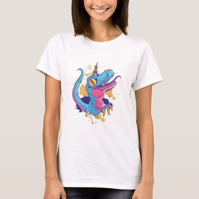 Unicornisaurus T-Shirt (Vorderseite)