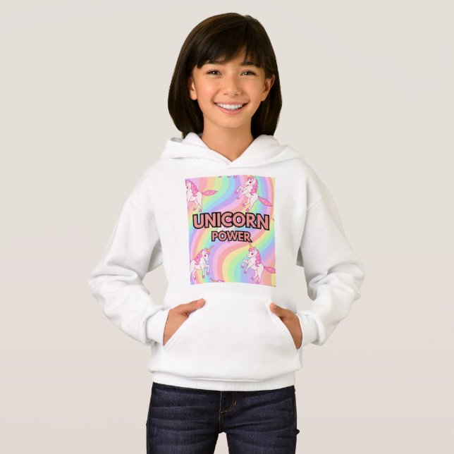 UNICORNPOWER HOODIE (Vorne ganz)