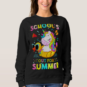 Unicorns Abschluss Kinder Lehrerin Schule sucht Sweatshirt