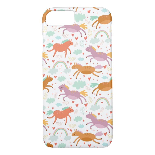 Unicorns Case-Mate iPhone Hülle (Rückseite)