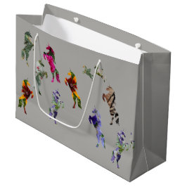 Unicorns Custom Gift Bag - Groß, Glossar Große Geschenktüte