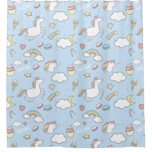 Unicorns Duschvorhang