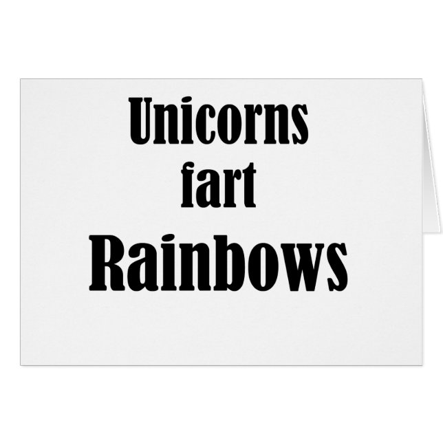 Unicorns-Furzregenbogen (Vorderseite (Horizontal))