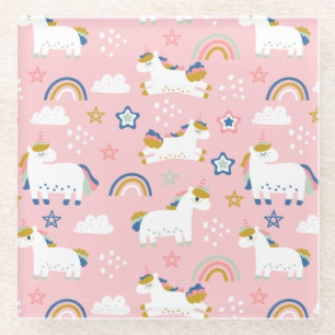 Unicorns Glasuntersetzer