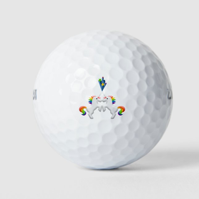 Unicorns Golfball (Vorderseite)