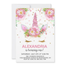 Unicorns in Bloom Birthday