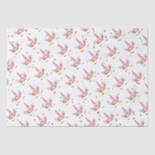 Unicorns in Bloom Seidenpapier