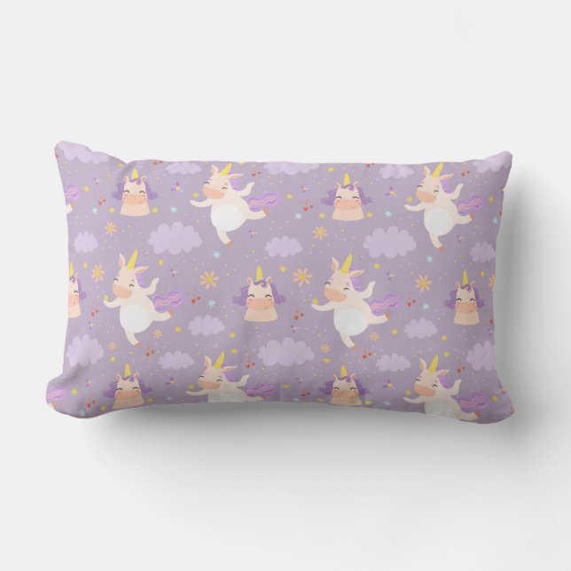 Unicorns Lendenkissen (Vorderseite)
