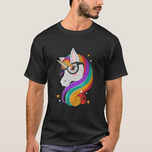 Unicorns Liebe Anim T-Shirt (Vorderseite)