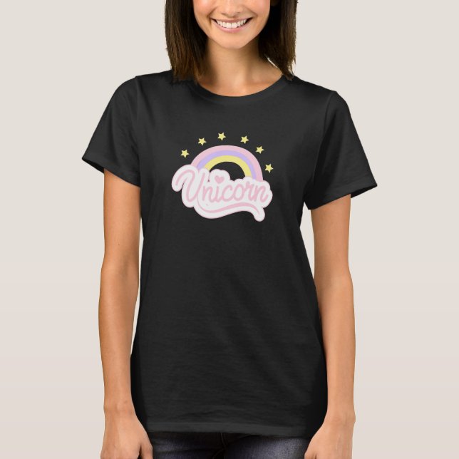 Unicorns Liebe Anim T-Shirt (Vorderseite)