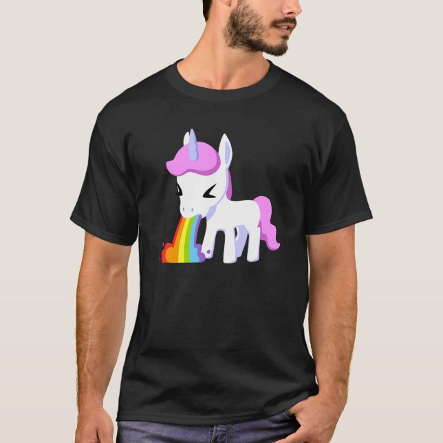 Unicorns Liebe Anim T-Shirt (Vorderseite)