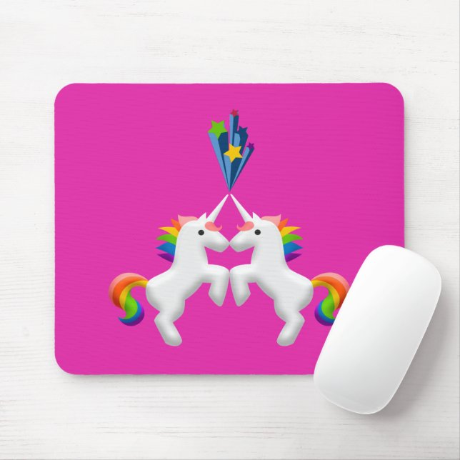 Unicorns Mousepad (Mit Mouse)