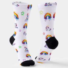 UNICORNS & RAINBOW SOCKS SOCKEN