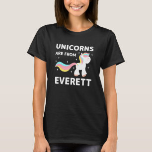 Unicorns sind von Everett Washington Resident Wa L T-Shirt