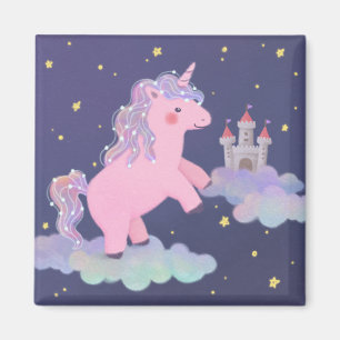 Unicorns Traumfantasy-Illustration Magnet