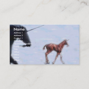 Unicorns Visitenkarte