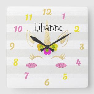 Unicoronwand Quadratische Wanduhr