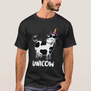 Unicow Niedliche Milchkühe Bauer Shirt Funny Cow L