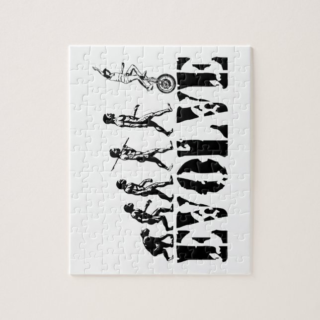 Unicycling Unicyclistunicycle-Evolutions-Sport (Vertikal)