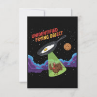Unidentifiziertes Bratobjekt Lustige UFO Truthahn