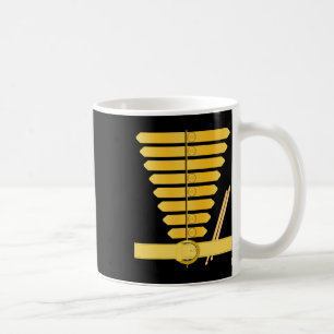 Uniform der amerikanischen Trommel-HauptKostümmarc Kaffeetasse