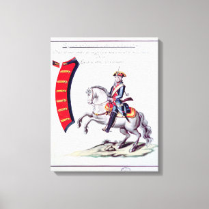 Uniform der Freiwilligen Leinwanddruck