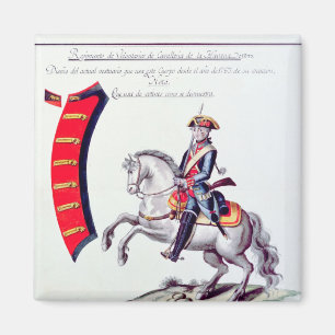Uniform der Freiwilligen Magnet