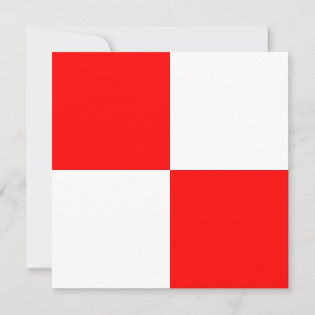 Uniform Letter U (Signal für die automatische Mark (Vorderseite)