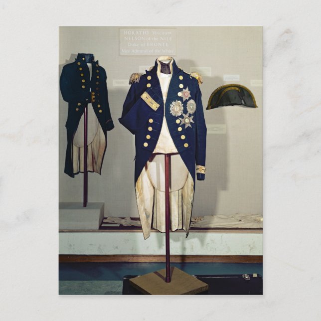 Uniform Royal Naval getragen Postkarte (Vorderseite)