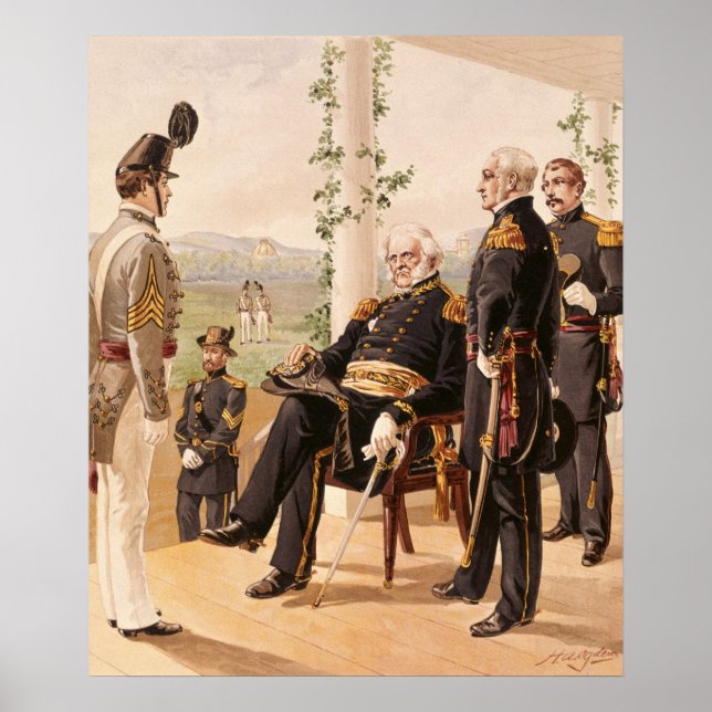 Uniformen der amerikanischen Armee Poster (Vorne)