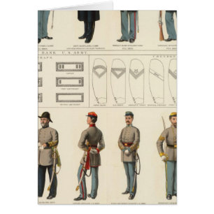 Uniformen, US- und CS-Armeen